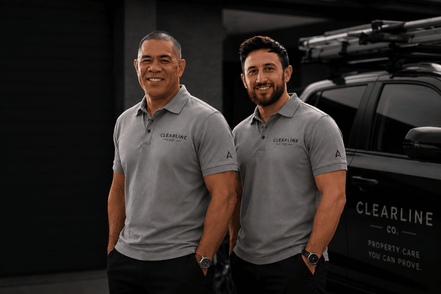 Mason and Spencer — Founders of Clearline Co.